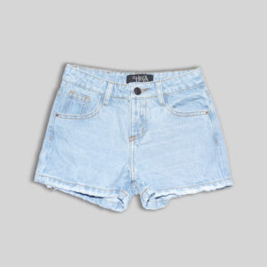 Shorts de jean denim corto para niña – moda y comodidad