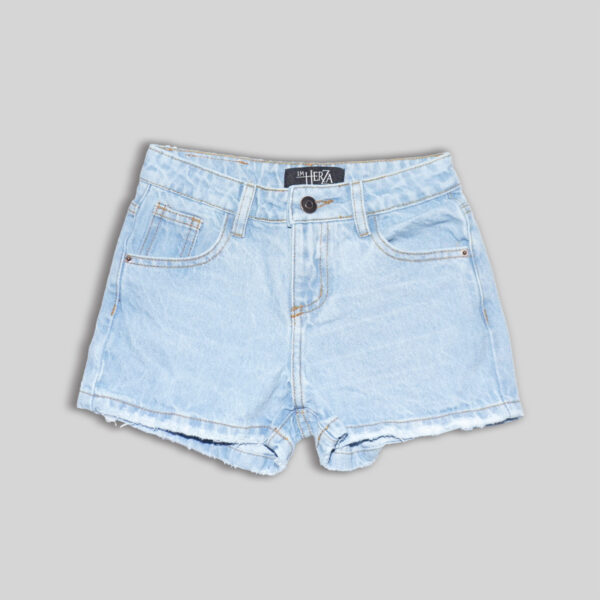 Shorts de jean  denim corto para niña – moda y comodidad