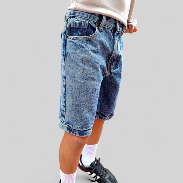 Bermudas de jean para niño: estilo, Comodidad y versatilidad en Denim - Imagen 2