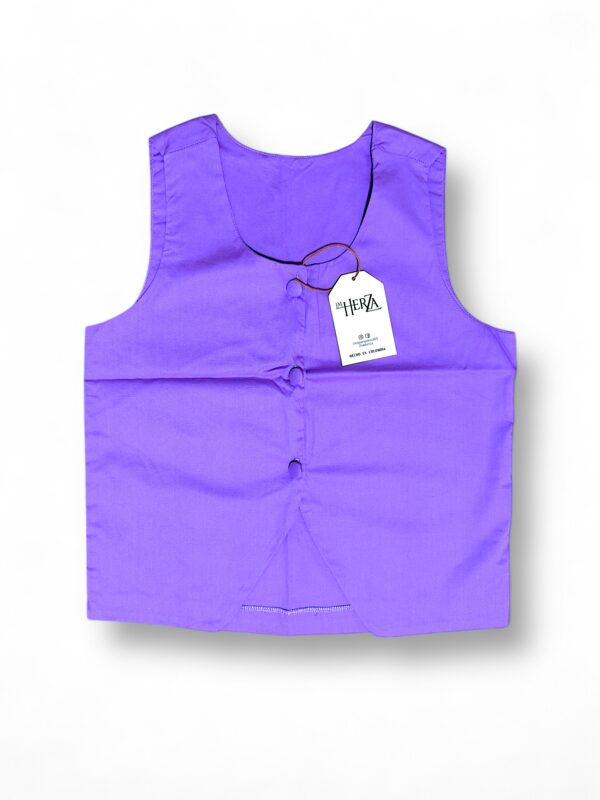 Chaleco para niña 100% algodón en colores modernos, casual y elegante - Imagen 6